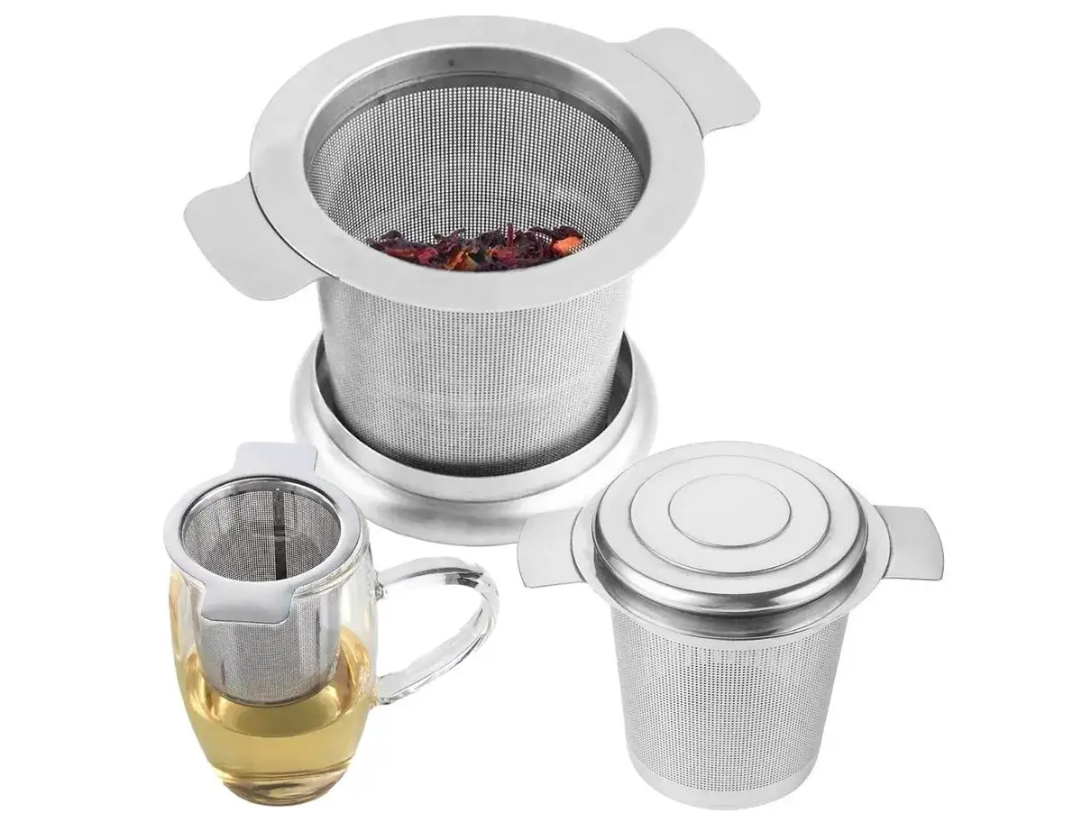 Zaparzanie yerba mate bez bombilli jest proste z tymi sitkami. Idealne do herbaty i ziół.